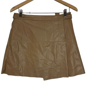 Wilfred free  spurlock wrap skirt camel size small *flawed